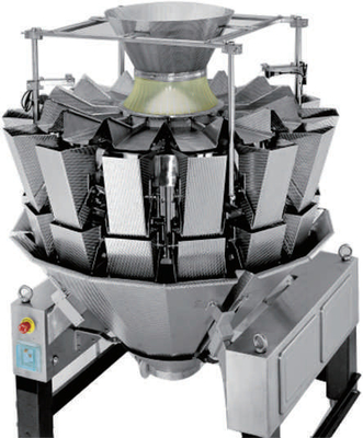 машина упаковки порошка Vffs линейных голов машины упаковки 16 Weigher 2000g вертикальная