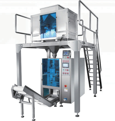 Упаковщик Weigher Multihead голов средства 4 машины упаковки зерна Vffs автоматический