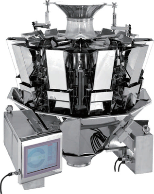 машина упаковки порошка Vffs линейных голов машины упаковки 16 Weigher 2000g вертикальная