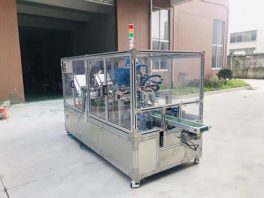 автоматическая складчатость коробки машины упаковки коробки 400g/M2 рифленая и машина клеить